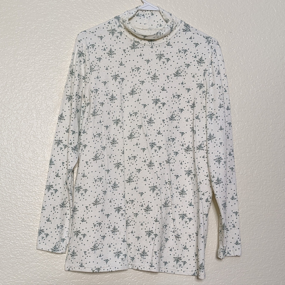 White Stag Pine Tree Long Sleeve Tee
